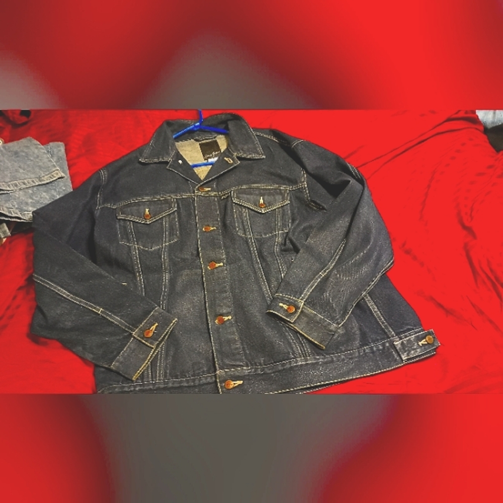 Men's Denim SeanJohn Jacket Size L